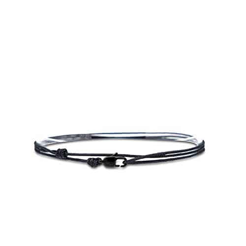 Made by Nami Slim Anklet Black for Surfing