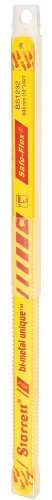 Starrett KBS1232-10 Bi-Metal Unique High Speed Steel Safe-Flex Hacksaw Frame Blade, 0.025" Thick