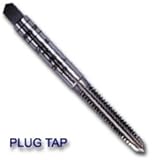  Hanson 1768 High Carbon Steel Machine Screw Thread Metric Plug Tap 24 mm de 2.00 by Hanson Global