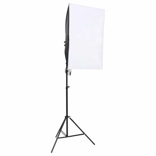 Kit studio photo éclairage flash softbox et trépieds de portrait - 3