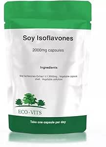 ECO-VITS Isoflavonas de soja 2000 mg 120 cápsulas