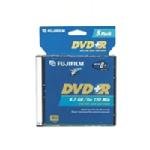 Fujifilm Media 25302987 DVD plus R 4.7 GB 120 Minutes 16X Storage Media - 5 Pack