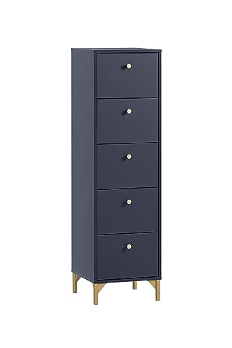 Cassettiera Alfa 155477 40 x 40 x 142 cm blu