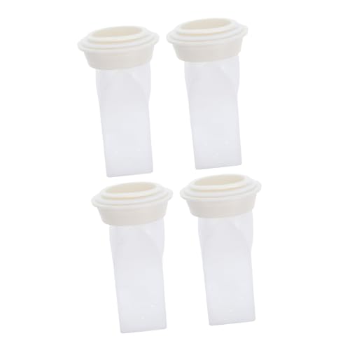 Mikikit 4Piezas Sellador de Escurridor Válvula Antirretorno Drenaje de y Alimenticio Instalación y Reciclable