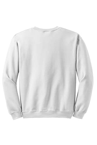 Image of Gildan Men's Cotton Spandex Polyester Blend Crew Neck Sweatshirt