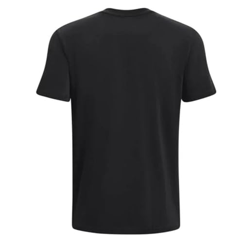 Under Armour UA M LOGO EMB HEAVYWEIGHT SS Erkek T-Shirt Black / / White XXL