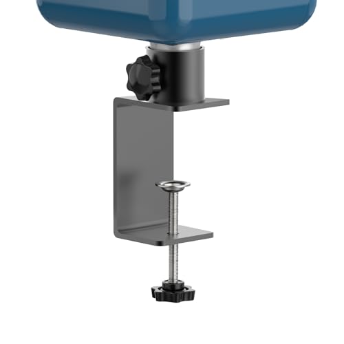 Nakucholy Metal Clamp-On Railing Mount Designed for Bird Buddy Smart Feeder, Heavy-Duty Adjustable Bracket Fits Deck Rails up to 3.32