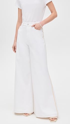 DL1961 Women's Lucila Ultra Wide Leg High Rise Jeans2