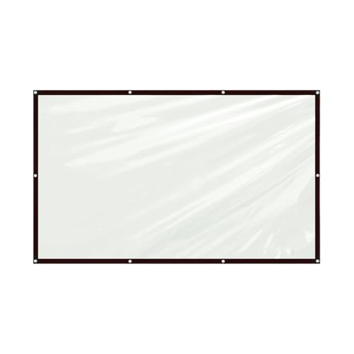 Lona impermeable transparente de 2,1 x 6,1 m, protección solar resistente a la lluvia, cubierta protectora resistente a desgarros, para camping, mochilero, coche, camión, jardín, pícnic al aire libre