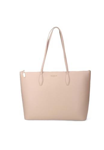 Sac Maxi Shopper Gaelle Paris en simili cuir saffiano camel GAACW01208