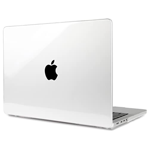 TWOLSKOO 2023 2022 2021 MacBook Pro 16 インチ ケース A2780 M2 A2485 M1 Pro Max 対応 耐衝撃 排熱機能 改良型 マット ハードケース (クリア)