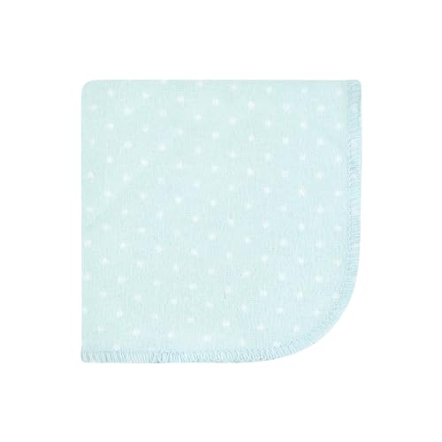 Image of Hudson Baby Unisex Baby Flannel Cotton Poly Washcloths, Lemon Daisy 12 Pack, One Size