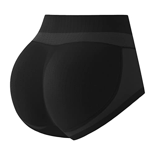 Butt Lifter Panties Padded Underwear for Women High Waist Butt Lifting Padded Control Lace Boyshorts Shapewear2