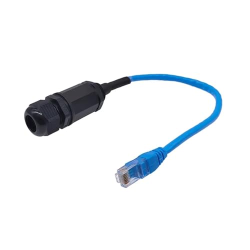 Interface Ethernet M22 RJ45 CAT6 câble blindé 25cm pour liaison réseau stable
