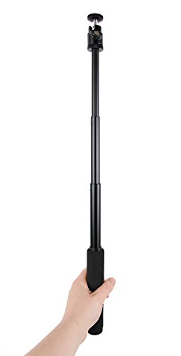 DURAGADGET Stativ/Teleskopstange 2-in - 1 für Nikon Coolpix S6600, LF1 Ricoh Panasonic, Sony und Hose Theta 360 WX300 – Bild 8
