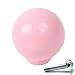 POMOLINE 12 Un. Tirador Pomo Mueble Infantil Bola Resina ABS Rosa Brillo...