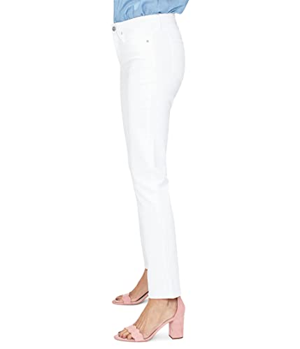 NYDJ Sheri Slim in Optic White Optic White 14 303