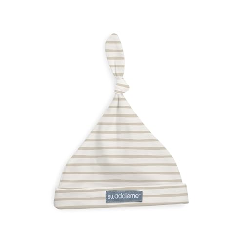 Image of SwaddleMe by Ingenuity First Moments Collection Muslin Blanket & Hat Gift Set, 4-Piece Baby Gift (2 Blankets + 2 Hats), Soft Breathable Cotton, Neutral Whale, Stripe & Swirl Prints, Newborn Essentials