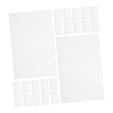 Artibetter 100 Hojas Papel Absorbente para Jaula de Pájaros Tapete Desechable para Fondo de Jaula Cojín Resistente y Apilable para Periquitos y Pequeños Fácil de Desechar y Transportar