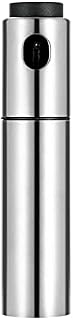 PingWPYe Olive oil sprayer oiler, stainless steel kitchen seasoning bottle, refillable oil bottle food cooking sprayer, used for barbecue, salad, frying, baking, etc