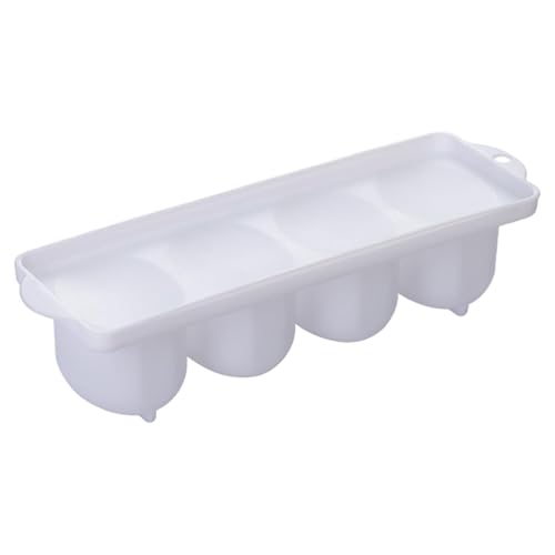 Scatola per uova in salamoia, contenitore per uova brasate con coperchio, contenitore per gadget da cucina con 4 griglie, fondo rialzato, set di conservazione per marinata senza BPA, per salsa di soia
