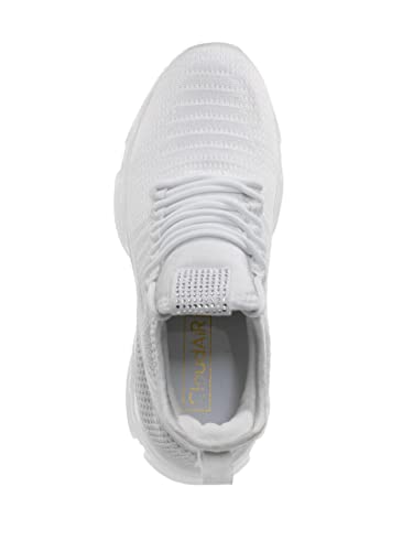 Image of CLOUDAIR Vesta Women's Sneakers: Casual Running, Walking Arch Support Shoes, Lightweight Slip-On Sock Design, Non-Slip Work Shoes for Women, Comfortable Air Cushioned Platform Sneakers