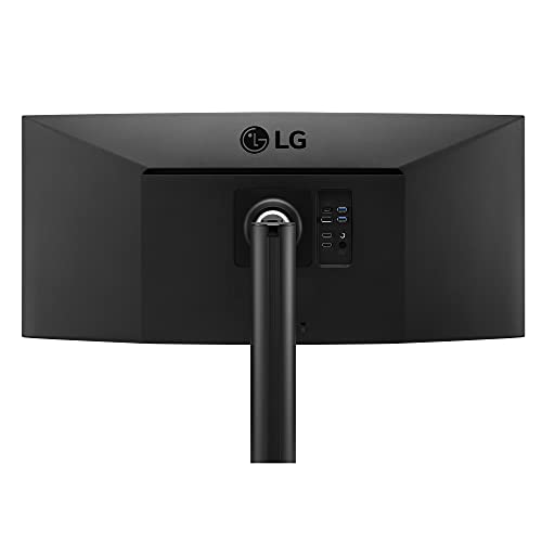 Lg 34Wp88C-B 34-Inch Curved 21:9 Ultrawide Qhd (3440X1440) Ips Display With Ergo Stand (Extend/Retract/Swivel/Height/Tilt), Usb Type C (90W Power Delivery), Dci-P3 95% Color Gamut With Hdr 10 #TOP5