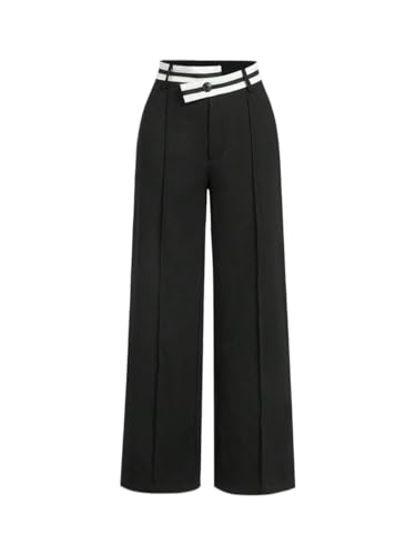 SECOLI 2024 Wide Leg Long Pant for Women Casual Women Wide Leg Pants