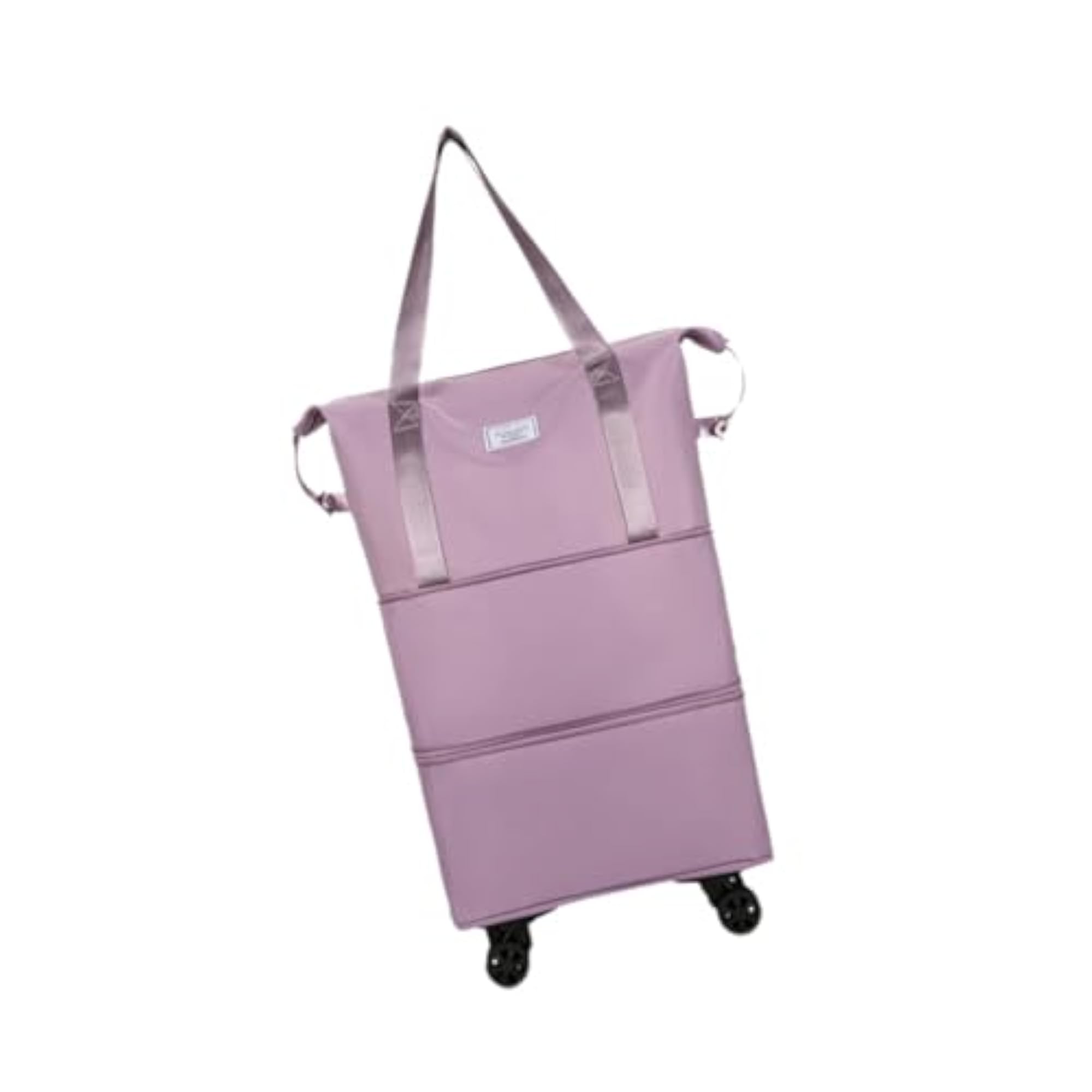 Foldable Travel Duffel Bag with Wheels, Expandable Design