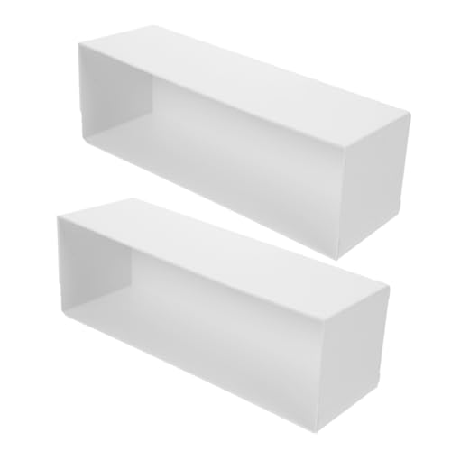 MAGICLULU 2Pcs Tea Bag Storage Box Organizer Desktop Holder for Tea and Coffee Bags Smooth Material for Kitchen Office Parties and Cafes