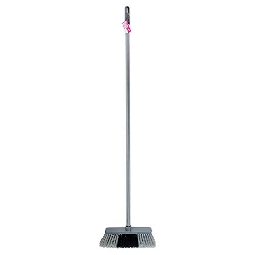 Indoor Broom with Soft Bristle Brush