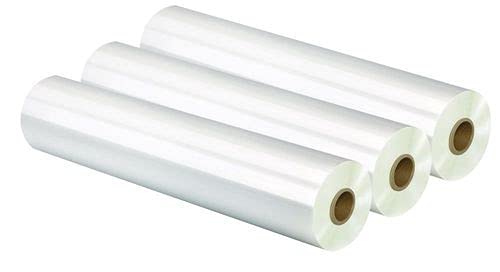 Image of Thermal Lamination Roll Gloss Film, 25-Micron Heat Laminating Film Roll for Documents, Photos & Prints, High Clarity Finish, (150-Mtr.) (Gloss, 09-INCH)
