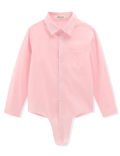 Image of Noomelfish Girls Long Sleeve Button Down Shirt Tie Front Western Tops Cowgirl Outfit (5-14 Years)