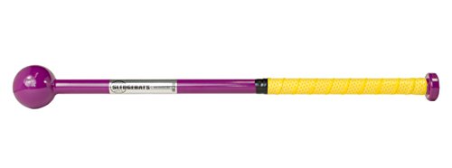 Sledgebats SB-25 Training Bat, Purple/Yellow