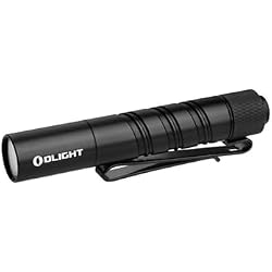 OLIGHT I3T2 EOS LED Flashlight 200 Lumens Mini Lightweight IPX8 Waterproof Tail Switch Handy Light with 1.5V AAA Battery for Disaster Preparedness, Power Outage Measures, Emergency, Camping, Walking