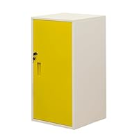 Amazon.co.jp: キューブBOX鍵付ロッカーハイタイプ 扉付き収納