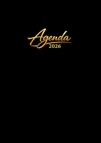 Agenda 2026 Journalier: Planificateur Journalier Grand Format A4 | Très complet | 1 Page par jour avec heure ( Janvier 2026 / Décembre 2026 ) | Français