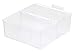 HAN Index Card Box DIN A7 Landscape Learning Box in Modern Design for 300 Index Cards, Flashcard File with Steel Hinge, 977-63, Translucent Clear