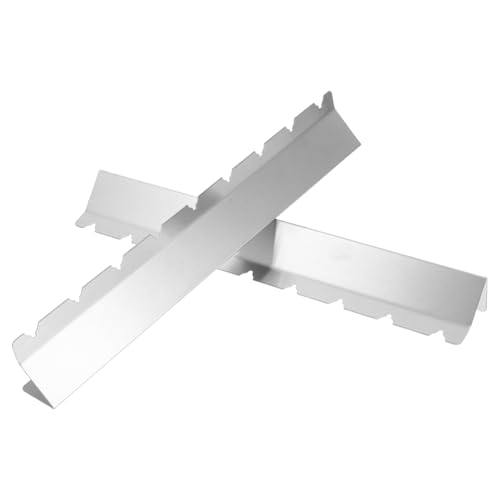 FONDOTIN Supporto Per Spiedini in Acciaio Resistente Supporto Per Spiedini Piatti Per Kebab Espositore Per Da Barbecue Per Grigliare Carne e Verdure Accessori Per Barbecue