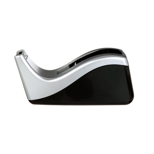Scotch Desktop Tape Dispenser Silvertech, Two-Tone (C60-ST) image 7
