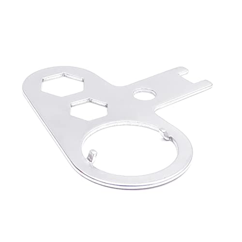 Acinkeety Professional Diving BCD Power Inflator Tool K Type for Removal Install Repair Parts 6.5x5.3cm Silver Bcd Power Inflator