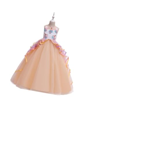 CALLARON Disfraz Unicornio Niña Vestido Cosplay para Fiesta y Role Play Infantil