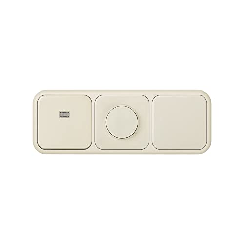 Simon 31630-31 placa de pared y cubierta de interruptor Marfil