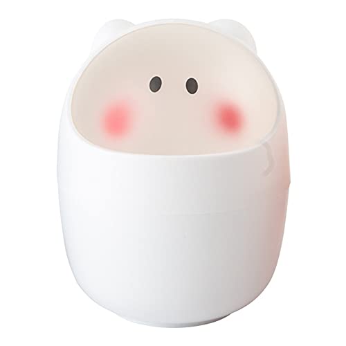 Busy Mom Mini Papierkorb Rosa - Mit 60 Müllbeuteln Für Schreibtisch & Bad