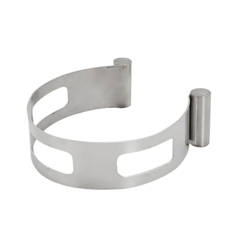 Abrazadera para tubo de escape de 63,5 mm en acero inoxidable de alta resistencia