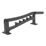 Holzspalter Manuell Garten, Handbetriebener Holzspalter Camping, Holzspalter Für Kaminholz, Ergonomischer Griff & Handschuhe, Brennholz Spalten, Sauna & Picknick, Flexibel montierbar, 56.7cm Länge