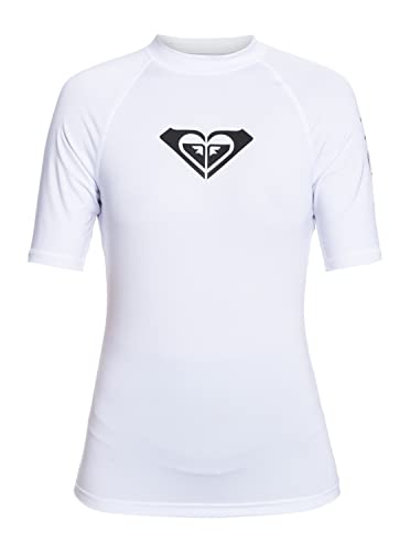 Roxy Whole Hearted - Kurzärmliger Rashguard mit UPF 50 für Frauen...