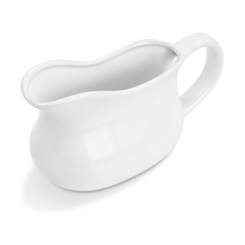 Gonioa 12 Oz Ceramic Gravy Boat Cover