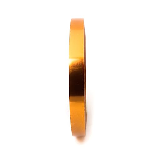 Image of Bertech Double Sided Polyimide Tape, 1 Mil Thick, 3 /4 Inches Wide x 36 Yards Long, Silicone Adhesive on Both Sides, 3 Inch Core, RoHS and REACH Compliant