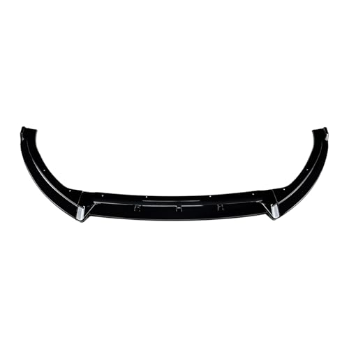 Spoiler avant pour Ford Focus ST MK3.5 2015-2018 lame de pare-chocs noir brillant